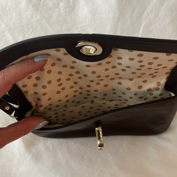 Kate Spade Chocolate Brown Wristlet/Clutch - Picture 3 of 4